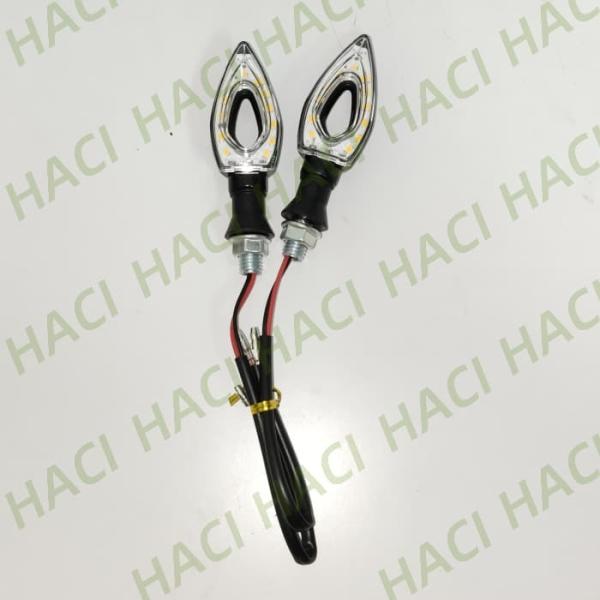 Modified Lamp Motorcycle Plastic With Wires Lamp A Class Parts Motorbike