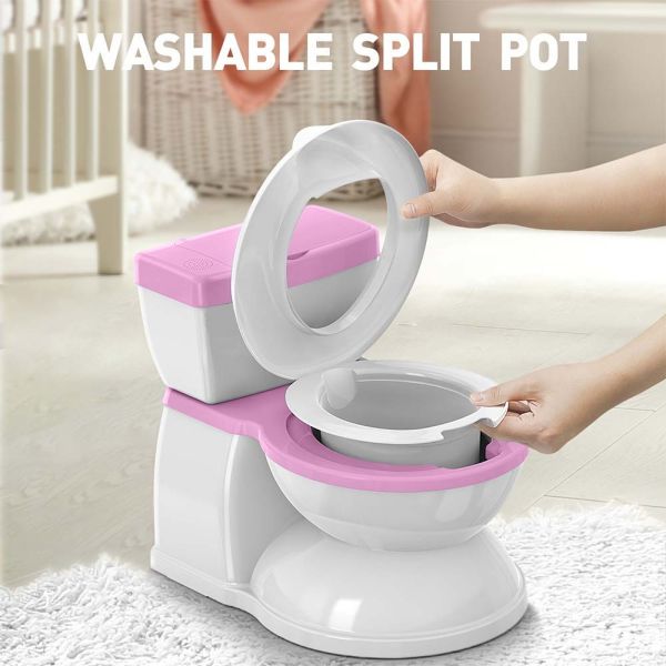Blue Pink White Kids Potty Toilet Trainer with Custom Logo Acceptance and Eco Friendly Design