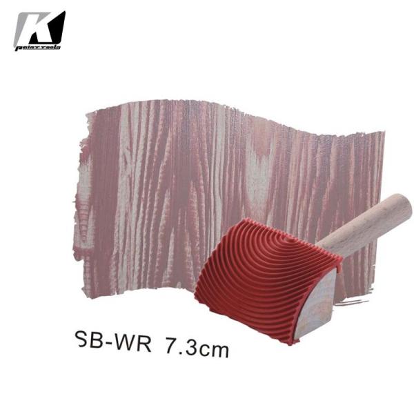 2.5 Inch Anticorrosive Wood Grain Painting Tool Brush Anti Erosion