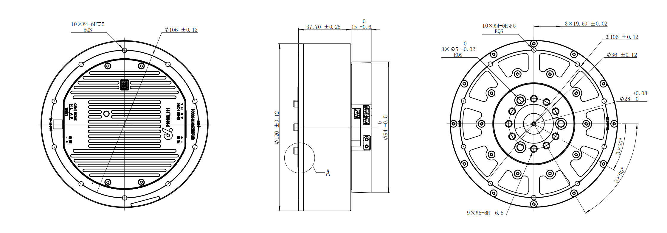Planetary Rotary Actuator S1010A