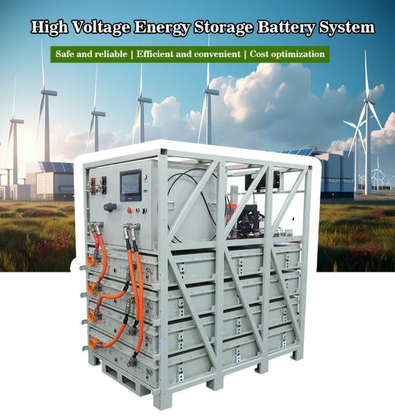 100kwh 186kWh 215kwh BESS Solar Energy Commercial Industrial Battery System with air/liquid cooling