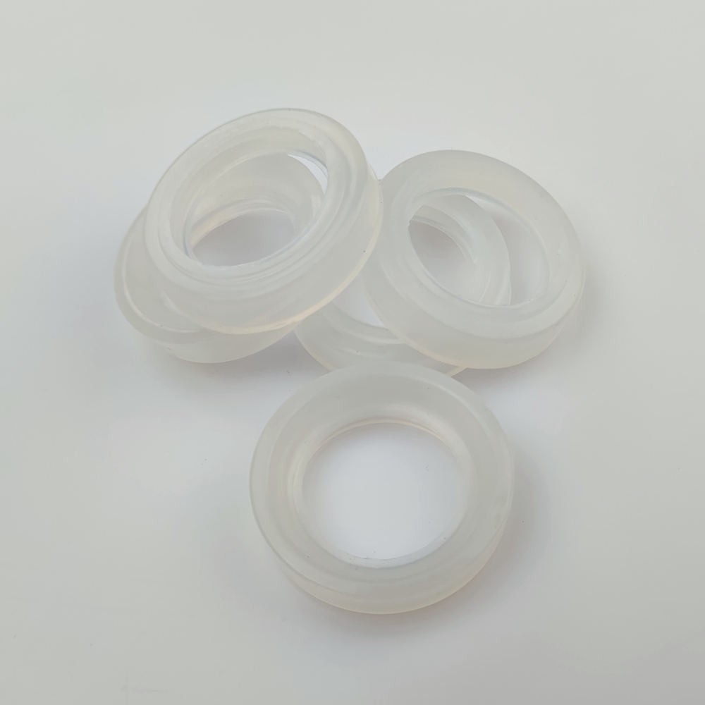 Transparent Custom Silicone Gaskets Customized Logo Made Rubber Gaskets
