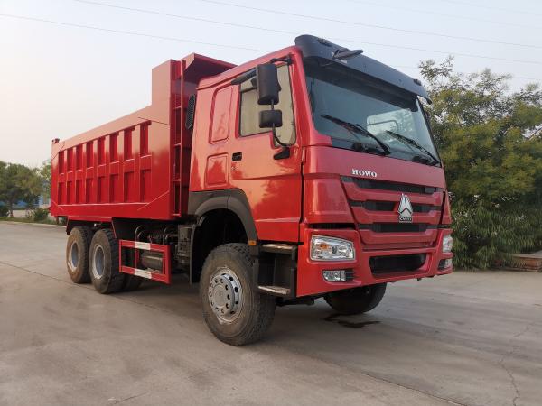 385HP EURO 3  Howo 6x4 Dump Used Heavy Duty Trucks ZZ3257N3847C1
