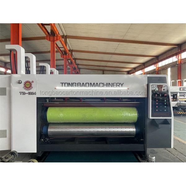 Автоматическая 3-цветовая печатная режущая машина для гофрированного картона