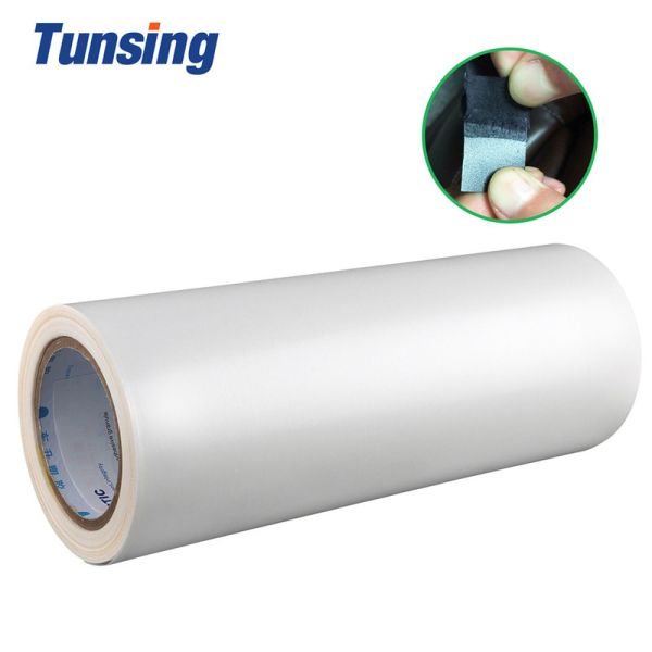 TPU Hot Melt Adhesive Film for Apparel Footwear and Bags Strong Flexible Bond for PU Leather Lamination and Sealing