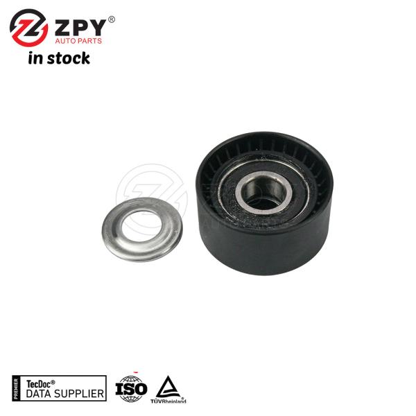 ZPY Aux Belt Idler Guide Pulley 059903341Q for VW Audi Porsche