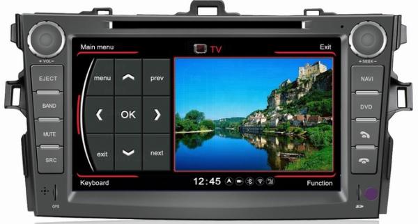Ouchuangbo Toyota Corolla 2007-2011 audio MP3 media palyer with BT 1080P DVD gps navigation OCB-063
