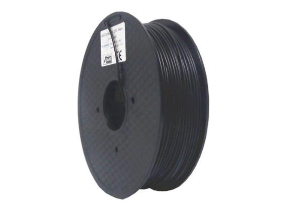 Black PETG Metal Filled 3D Printer Filament 1.75 mm 2.2 lbs
