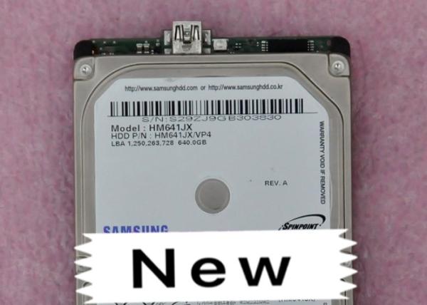 HM641JX 640G Samsung Hard Disk 2.5 USB2.0 Board Number BF41-00357A S3M_329