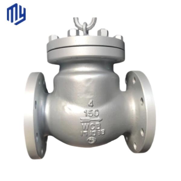 Stainless Steel DN200 8 inch Two Way PN16 Double Flange Type Non-Return Swing Check Valve