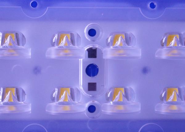 12V 5050 conduziu o módulo da luz de rua lente ótica do PC da categoria de 15 watts 2 anos de garantia