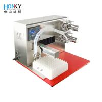220V 50Hz Máquina de llenado de líquido de aceite de vapeo totalmente automática 60-80 botellas / velocidad min