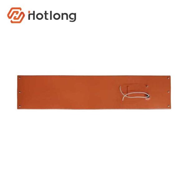 Orange Drum Silicone Rubber Heating Pad For Oil / Water Heating
