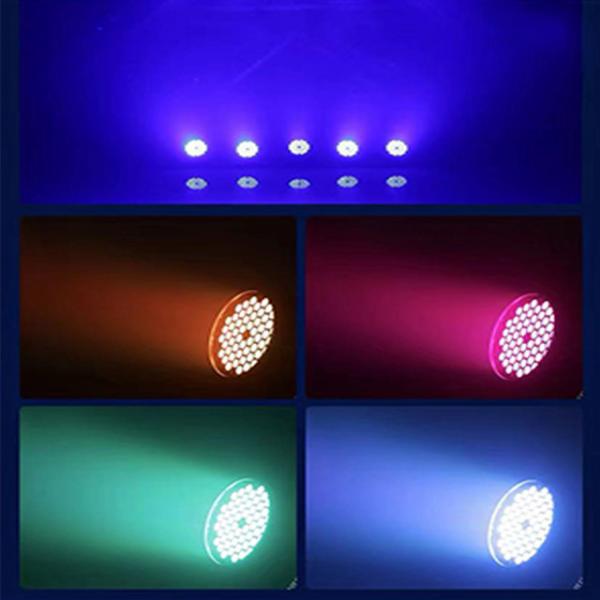 DMX Control Sound Activated LED Stage Light Self Propelled For DJ Bar Party Disco