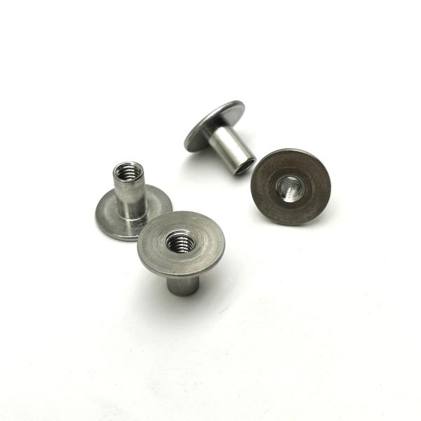 Stainless Steel Hollow Tubular Rivet Passivated Anodized Electrolytic polishing 13.0x10mm