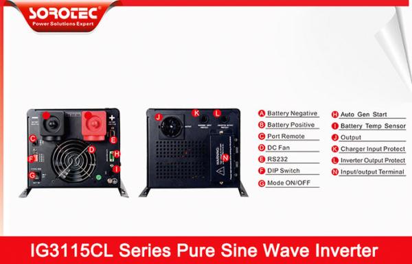 1 - 6kW Solar Hybrid Energy Storage Inverter With Low Frequency Transformer