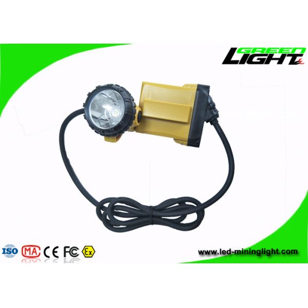 High Beam LED Mining Light , LED Mining Headlamp With Big Capacity Battery Pack