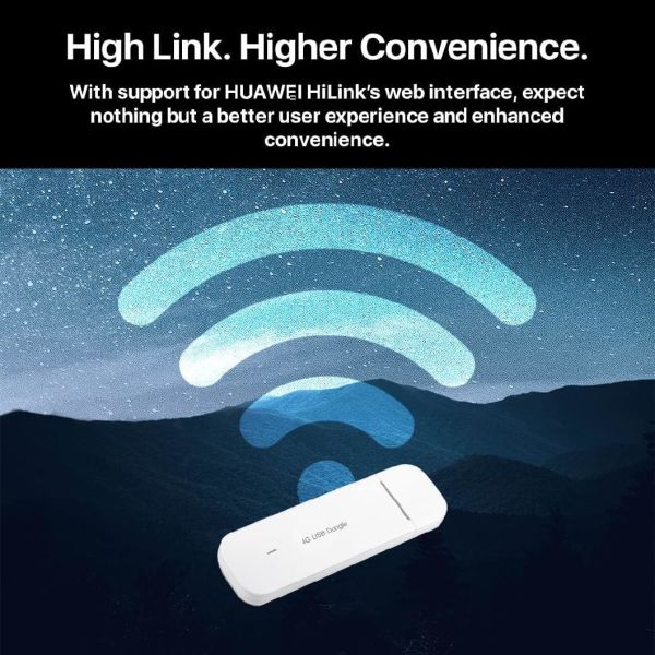 Huawei E3372-325 LTE/4G 150 Mbps USB Mobile Broadband Dongle White Original 100% Yes
