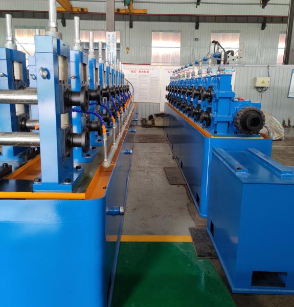 114mm Square Pipe Making Machine 60m/Min High-Frequency Welding