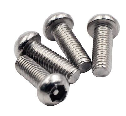 Stainless Steel Metal Dowel Pins Hex Socket Button Head Screw Hex Socket Allen Screw