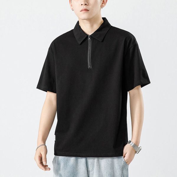 Custom Logo Casual Oversized T Shirt  Plus Size S Polo Shirt