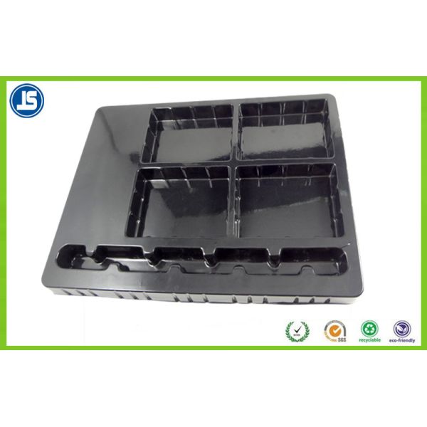 упаковка волдыря 0.65мм черная ПП пластиковая повторно использует для электронно