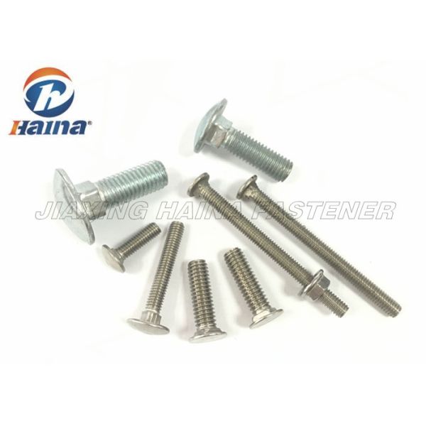 carbon steel 4.8 5.8 M2 - M10 Full Thread Square Head Screw Bolt