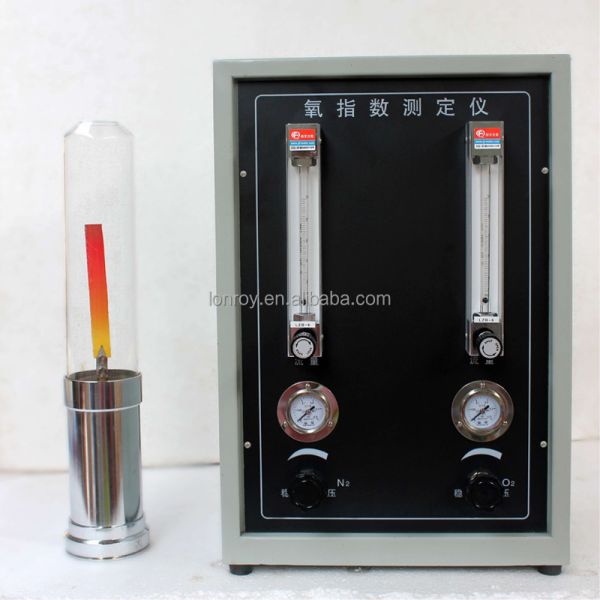 ISO 4589 ASTM D2863 Oxygen Index Tester Flammability Tester Testing Equipment