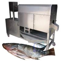 Barriga de limpeza dos peixes dos peixes automáticos do novo tipo que racha cortando a máquina de enfaixamento da matança