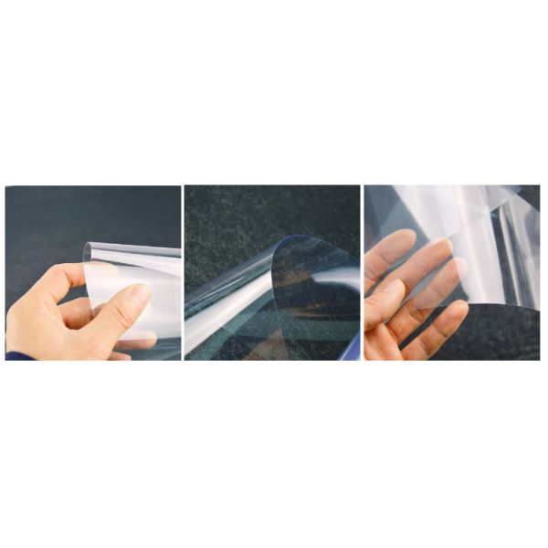 Лоснистая крышка вязки PVC A4 прозрачная 175mic