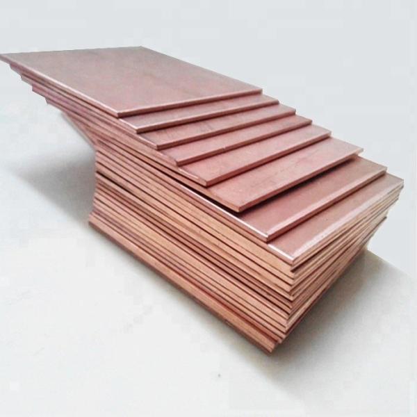 Hot Cold Rolled Copper Sheet For Roofing H63 H65 H68 H85 H90 Tp1 Tu1 12 X 12  1m X 1m