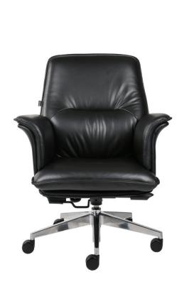 PU Leather Drafting Chair , DIOUS 0.29m3 Leather Swivel Office Chair