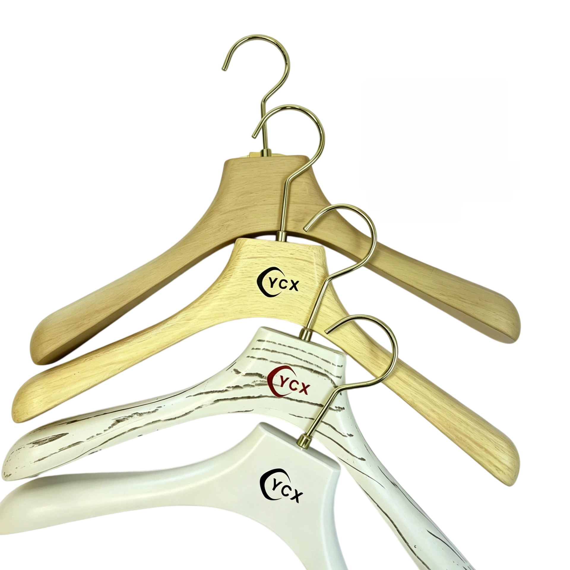 Thickened Wide-Shouldered ABS Material Suit Hanger for Overcoats and Clothing Store Display