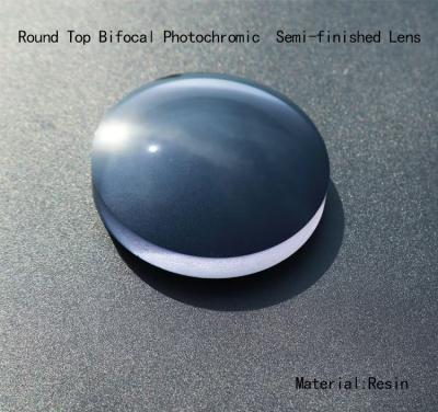Round Top Bifocal Lens Semi-finished UC/HC/HMC Photochromic Lens