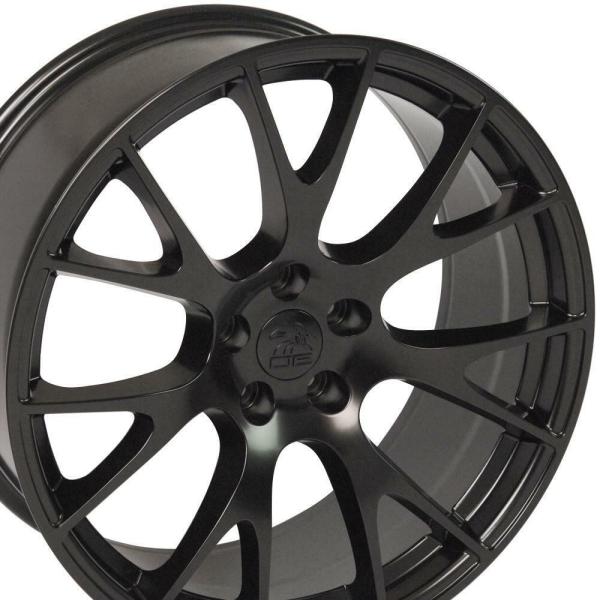 Challenger Charger Magnum 300 Replica Rim DG15 Hellcat Satin Blk 20x10 2528