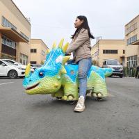 Large Kiddie Electric Ride On Dinosaur 100kg Load Remote Control Electric Riding Animal