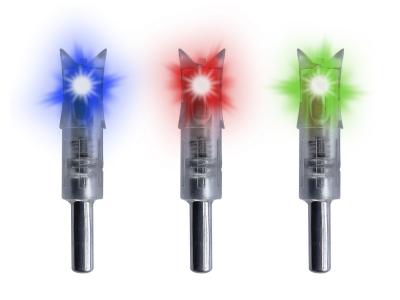 Durable 48-50 Hours Lighted Arrows Nocks For Inner Diameter .165, .204,.245,.300 Arrows And Bolts