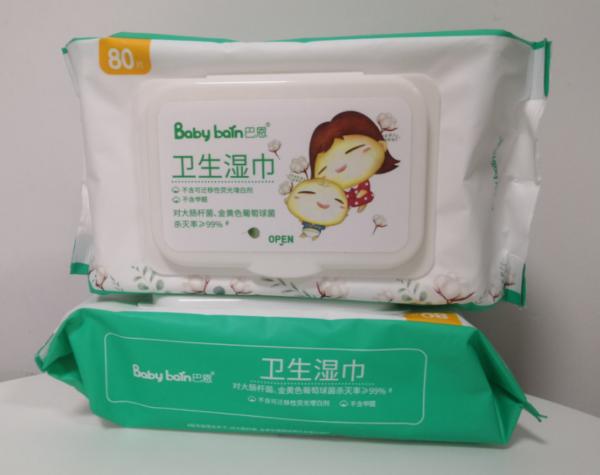 Multi Purpose Non Alcoholic Disposable Wet Wipes For Clean Hand And Mouth