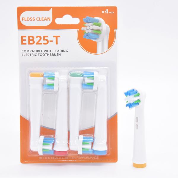 Round Electric Toothbrush Rotating Head For Oral Deep Cleaning Massage