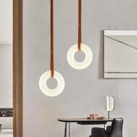 Escalier en marbre naturel pur Modern Pendant Lights Fixture 3000K à 6000K