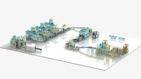 CCPIT EMS que ensaca linhas de empacotamento automatizadas equipamento com sistema de caminhão da empilhadeira