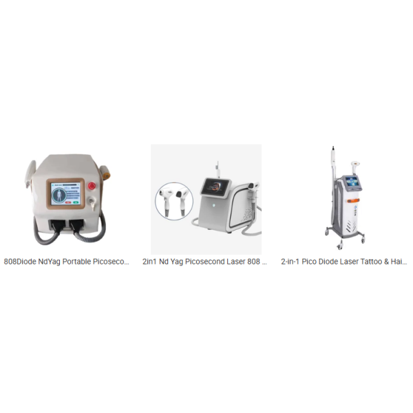Pico Laser Nd Yag Carbon Peeling Tattoo Removal 808nm Diode Laser Hair Removal Machine