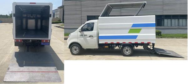 Electric Garbage Collection Truck for Urban Waste Management and Custom's Requirement in Urban Environments