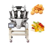 Exactitud 0.1-1.5g del pesador 300g 500g de Multihead de las galletas de las galletas alta