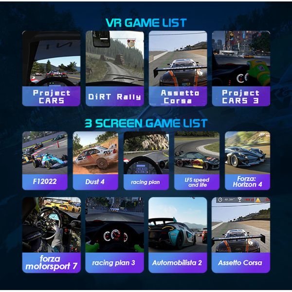 Crazy City VR Racing Simulator Виртуальная реальность Симуляция езды Вождение Движение Силовой симулятор
