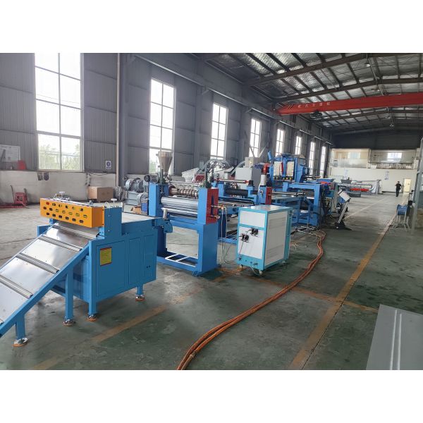 Damping Sheets Production Equipment with 45KW Main Motor φ120mm Screw Diameter and 38CrMoALA Nitriding Treatment for Automotive Damping Panels