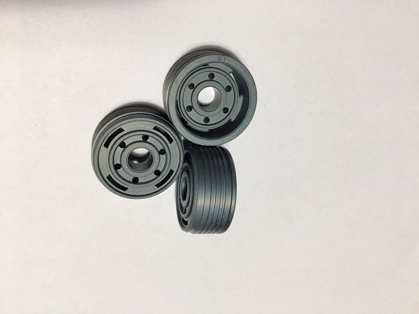 Small Groove Crushing Strength 2.2KN Powder Metallurgy Parts Fitted With PTFE Bands