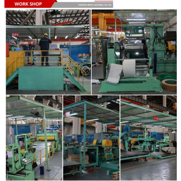 AISI 304 304L 310 316L 430 444 409 410 2b 2ba Ba N4 tôle plate en acier inoxydable laminée à froid à chaud