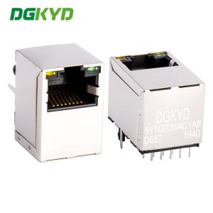 トップエントリー Rj45 LAN ジャック カット6 ギガビット Rj45 モジュール式 ジャック トランスフォーマー DGKYD511Q030AC1A8D0