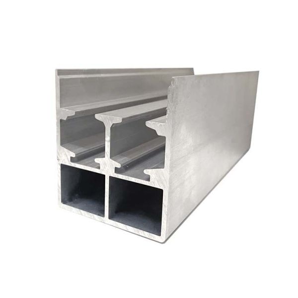 Anodized Aluminum Extrusion Profiles For Balcony Glass Guardrail